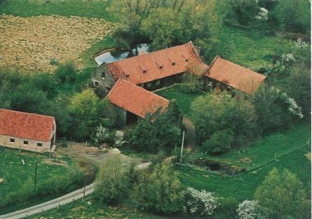Vue aérienne du CRP dans les années 80