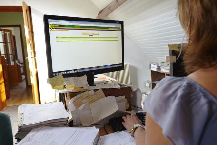 Travail de saisie de données