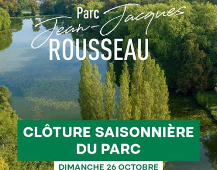 Clôture de la saison du Parc Jean-Jacques Rousseau à Ermenonville (Oise)